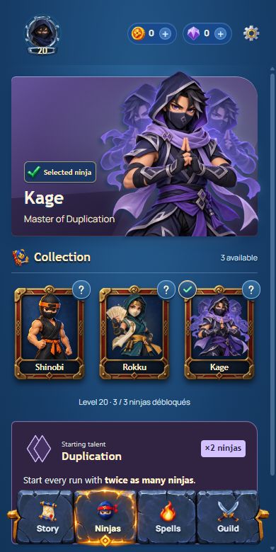 Unlock Kage
