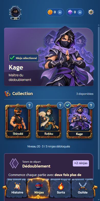 Débloque Kage